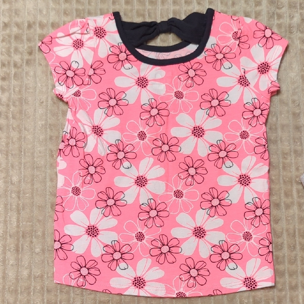 Pink Floral Top and Ruffled Skort Set - Picture 7 of 9